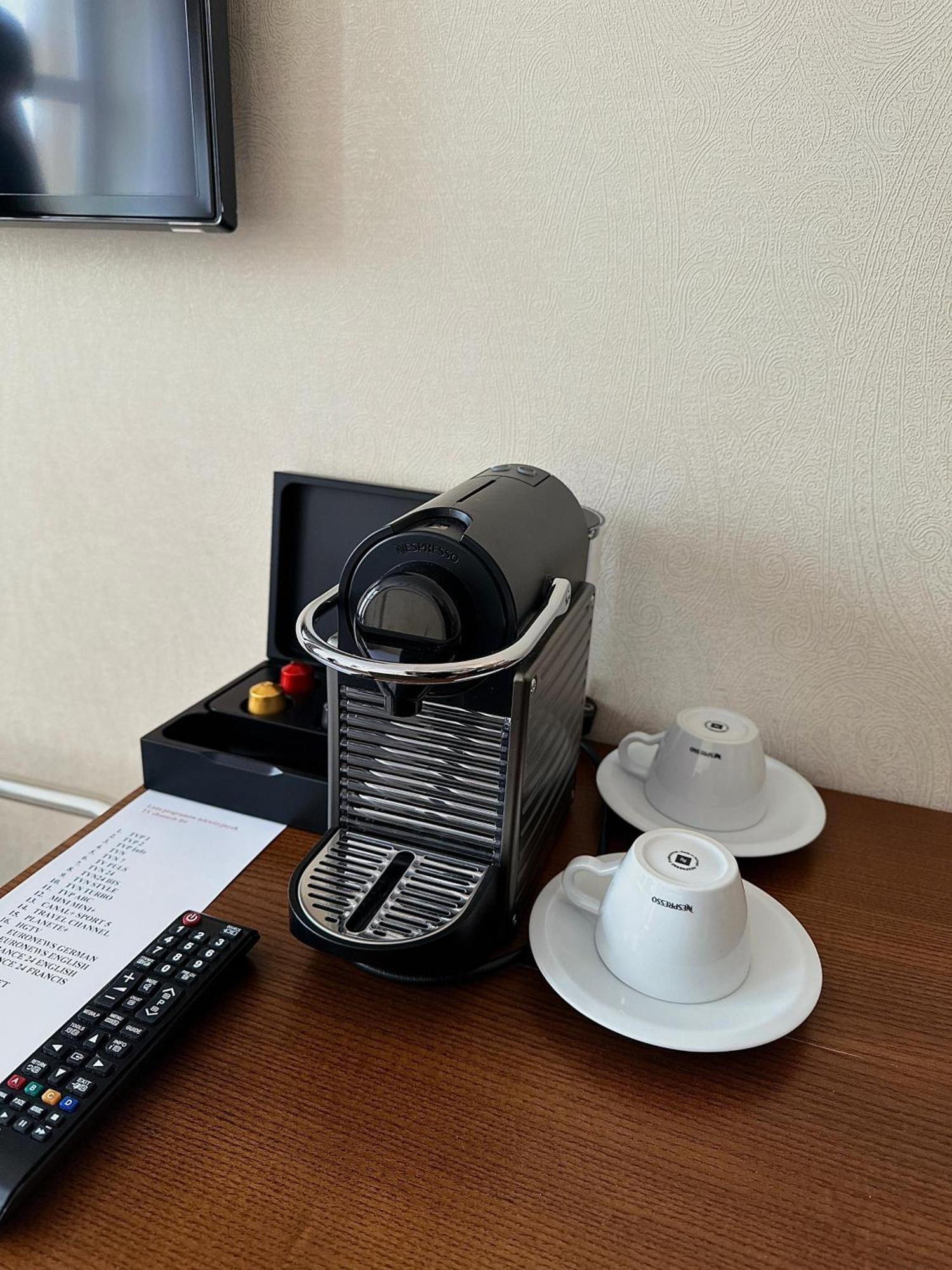 Hotel Royal & Spa Bialystok Exterior photo A Nespresso coffee machine