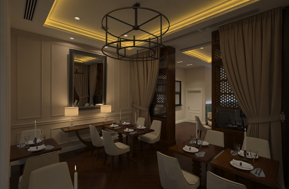 Hotel Royal & Spa Bialystok Exterior photo 3D rendering of a restaurant interior