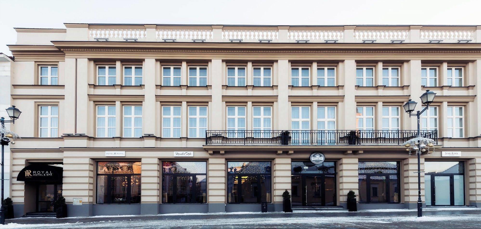 Hotel Royal & Spa Bialystok Exterior photo The building of the university library